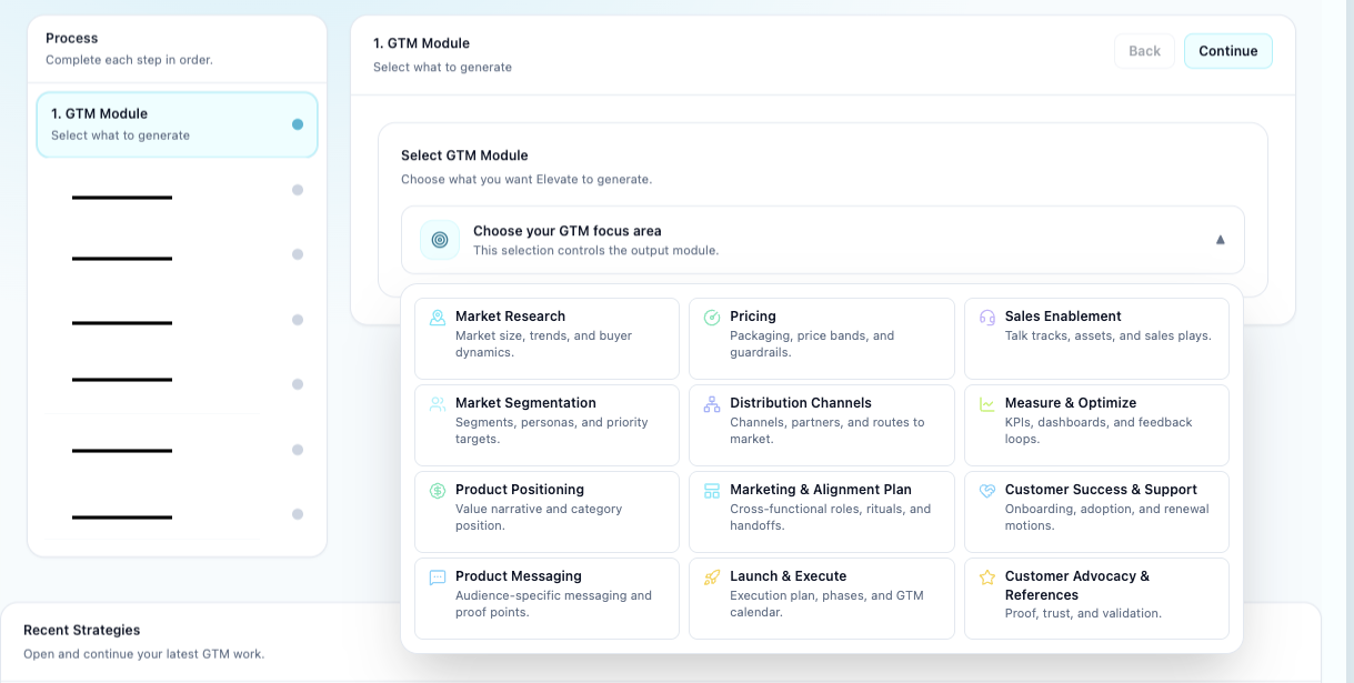 Run GTM as a Continuous System